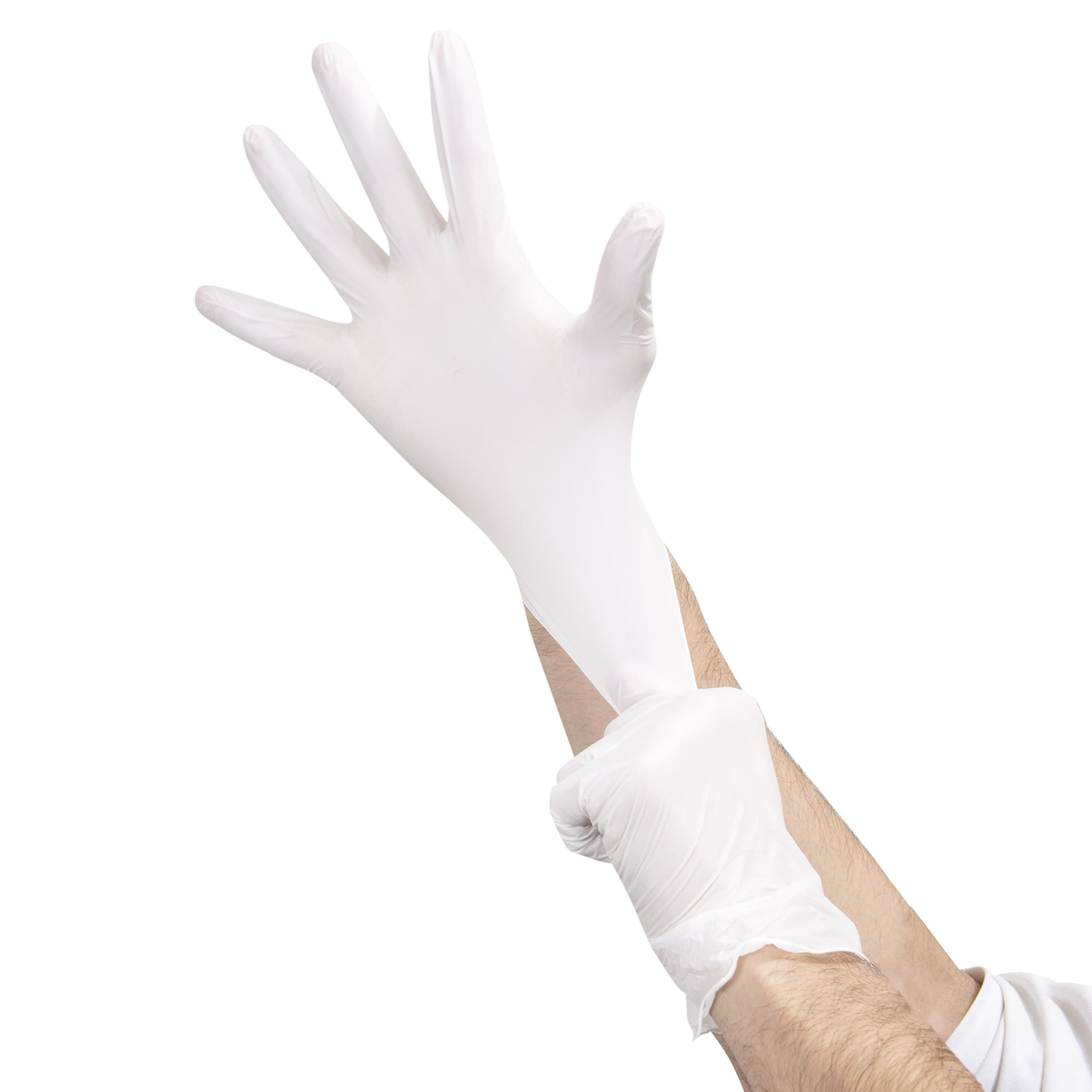 latex free white nitrile gloves