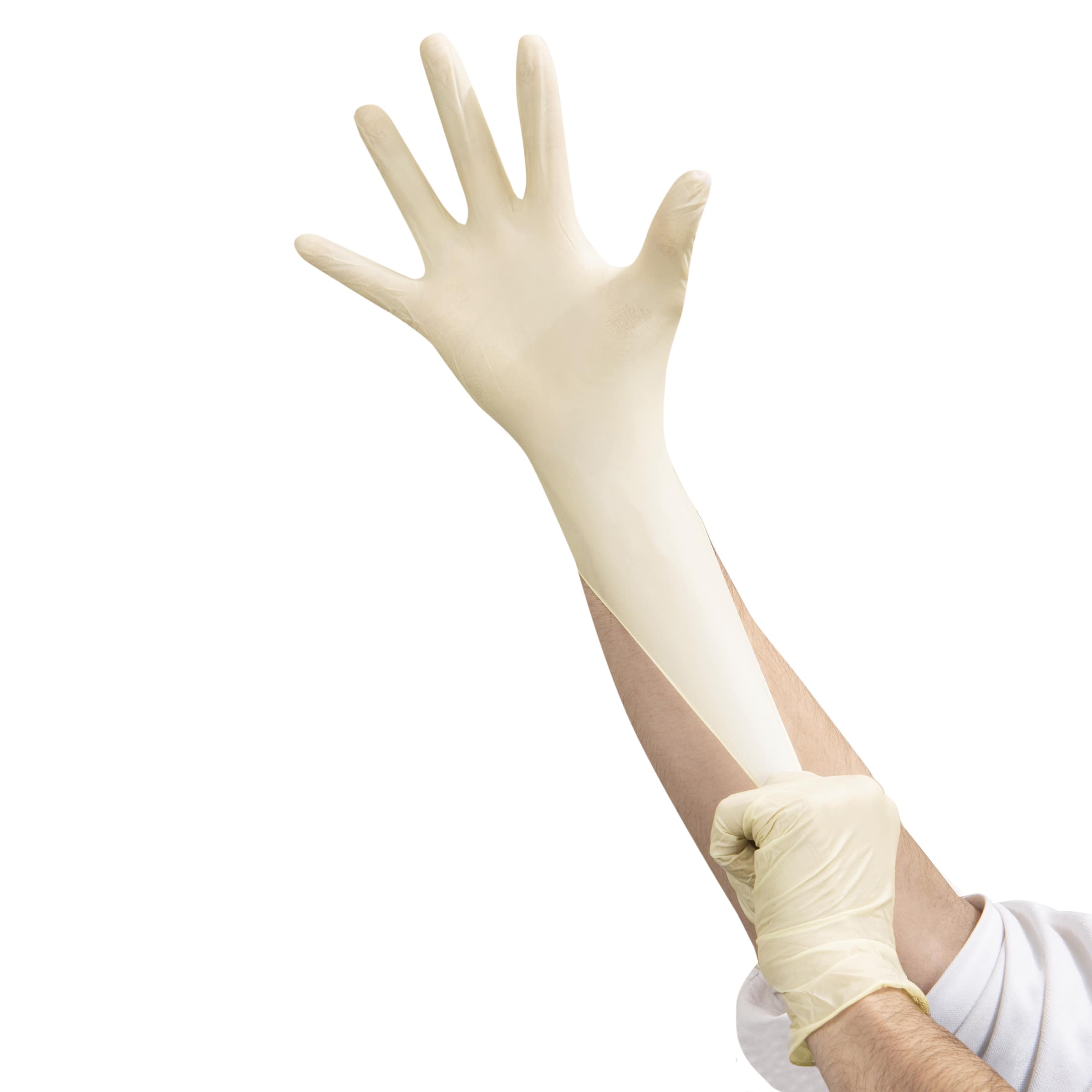 disposable latex gloves