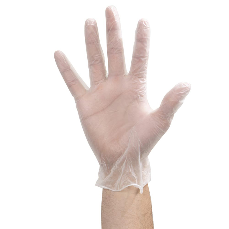 latex free disposable vinyl PVC gloves