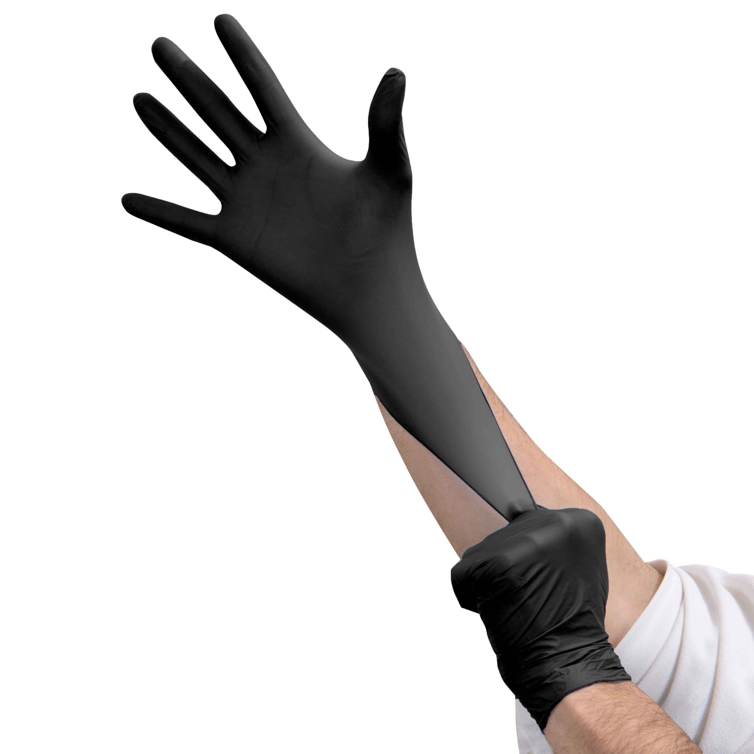 4 mil disposable vinyl PVC gloves