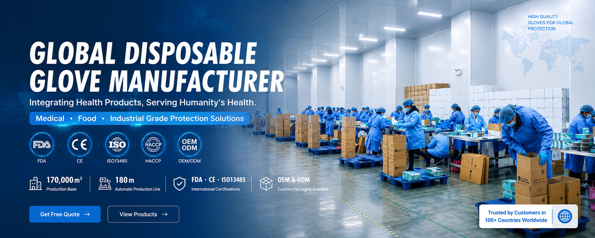 disposable-glove-manufacturer-cleanroom-factory-banner