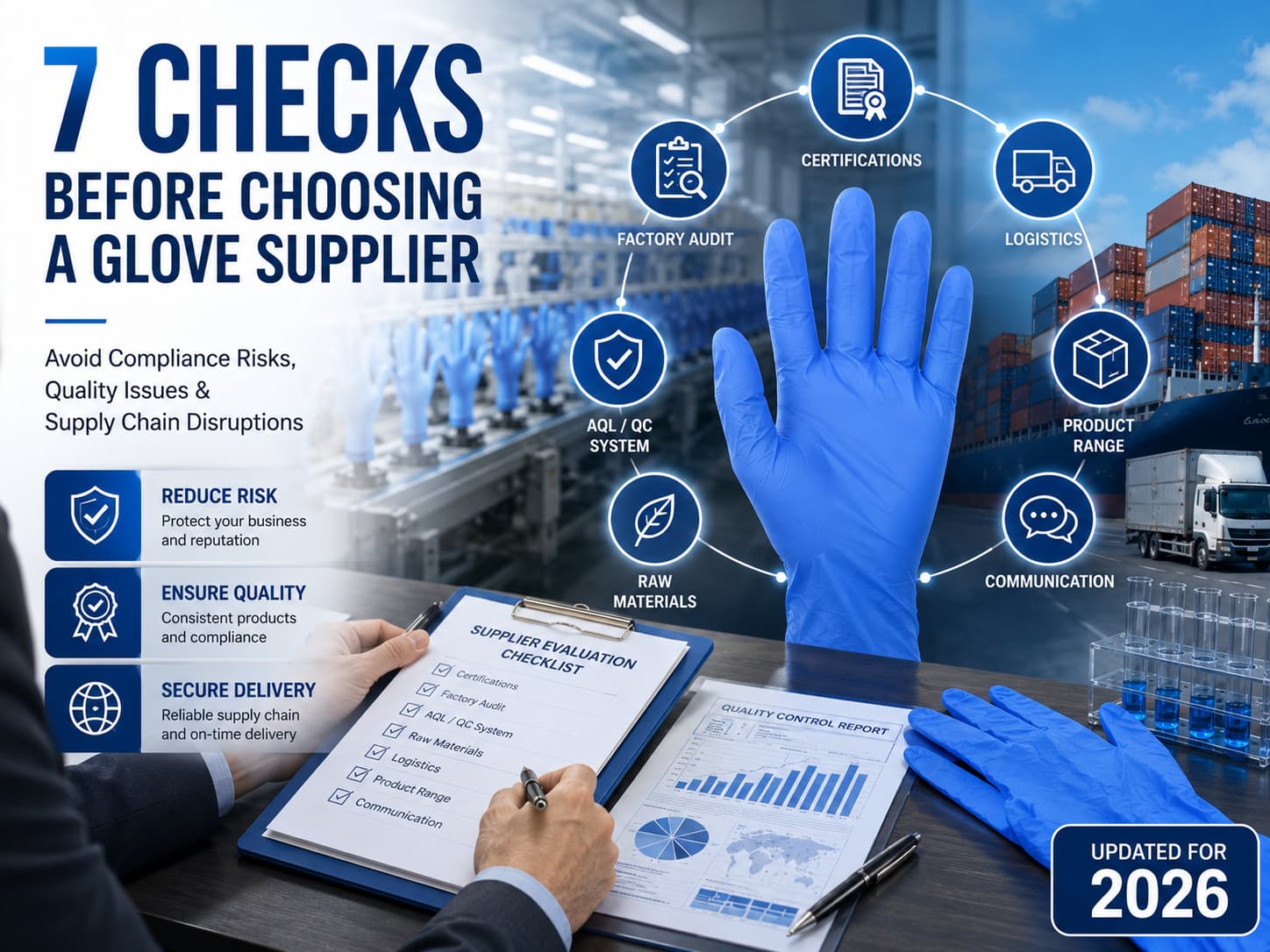 How to Choose a Disposable Glove Supplier: 7 Critical Checks for 2026