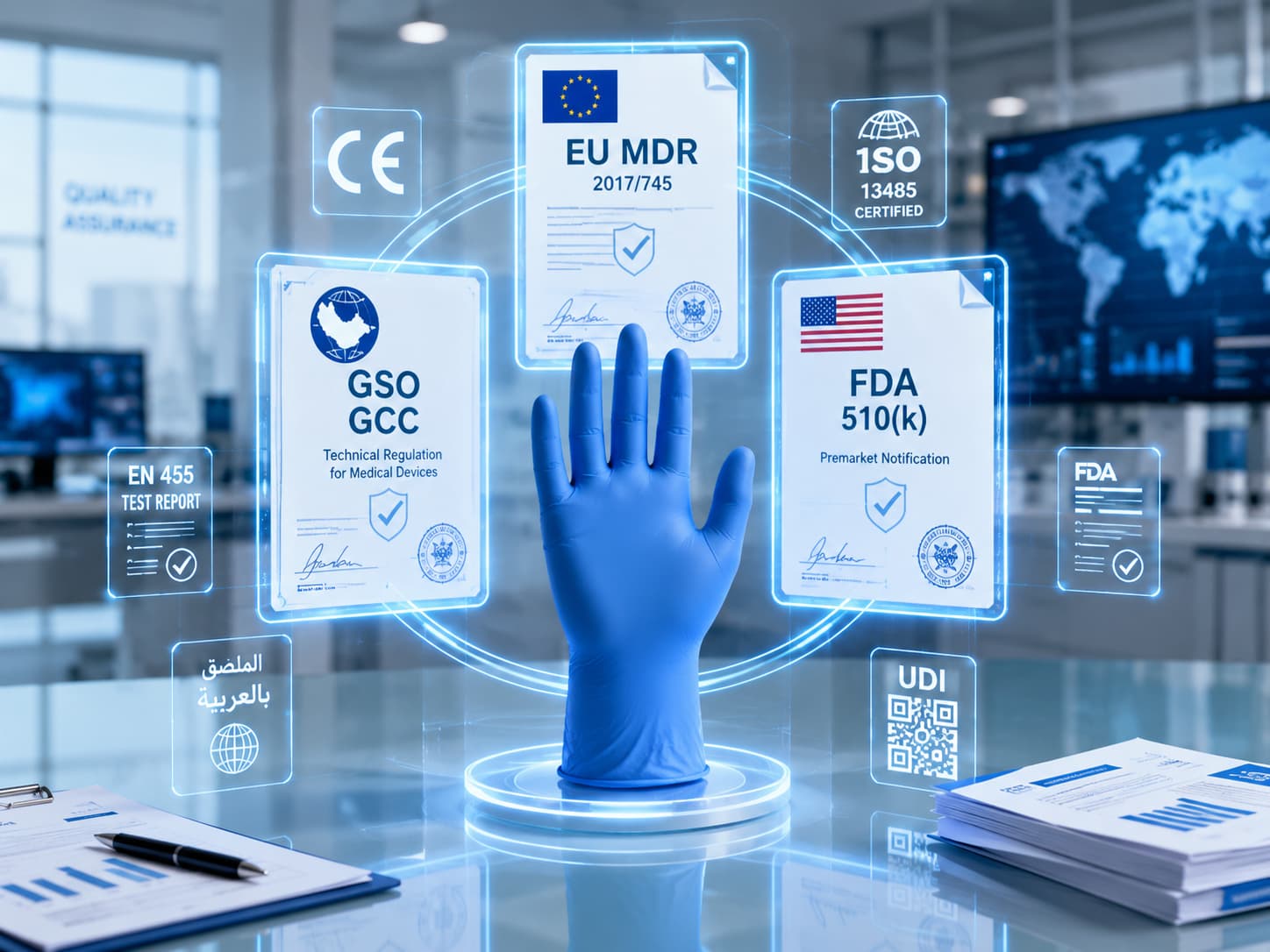 Medical Glove Procurement Compliance Checklist 2026: EU MDR, GSO & FDA Requirements
