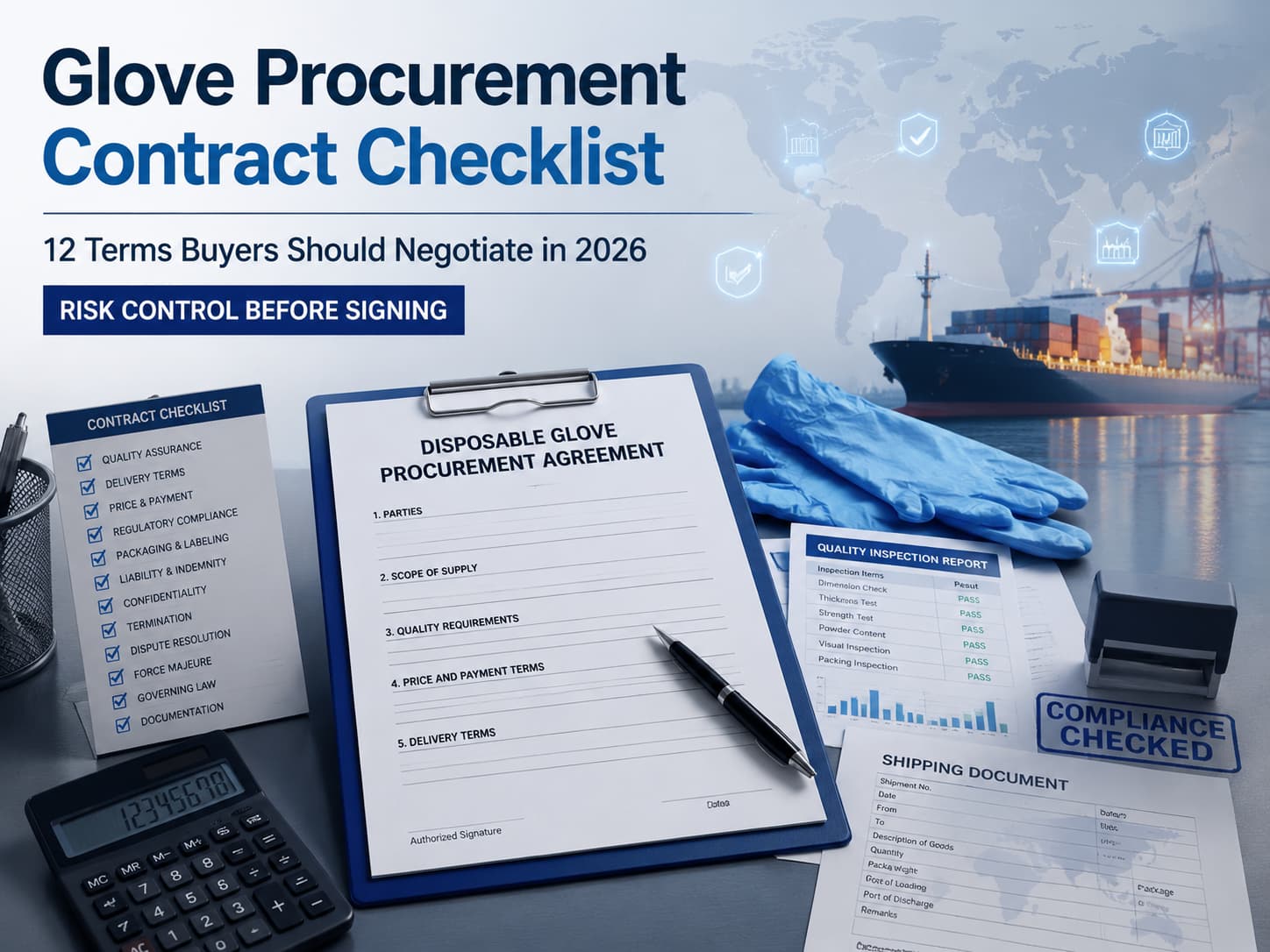 Glove Procurement Contract Checklist - 12 Terms Buyers Should Negotiate in 2026