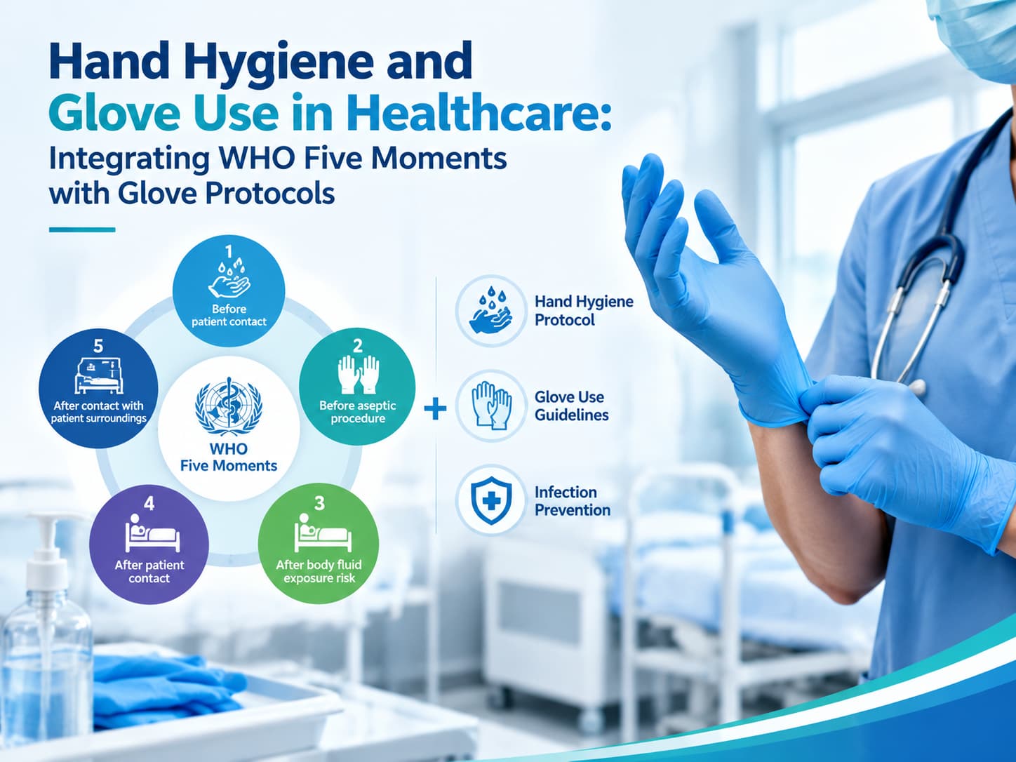 Hand Hygiene and Glove Use in Healthcare: Integrating WHO Five Moments with Glove Protocols